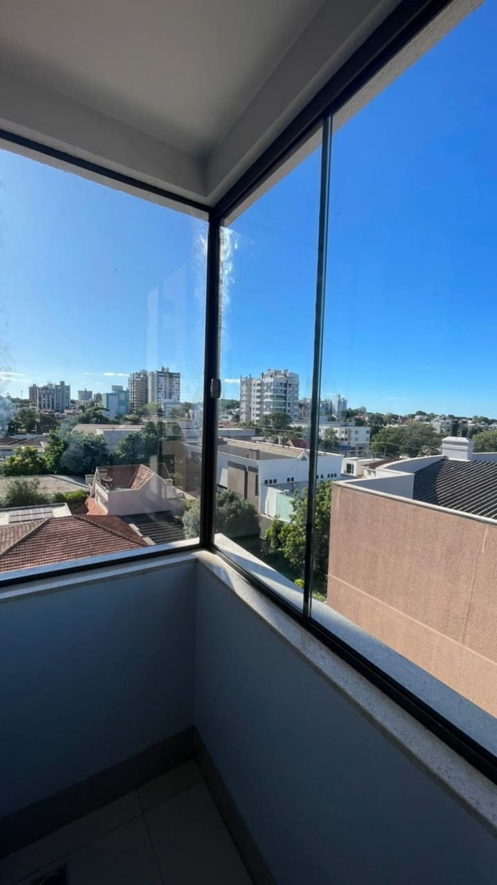 A vista inteira na janela